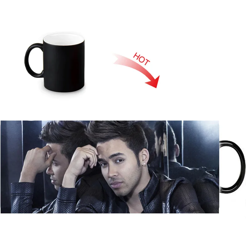 Забавная дорожная кружка Prince Royce 12 унций чашка для кофе молока чая Необычные