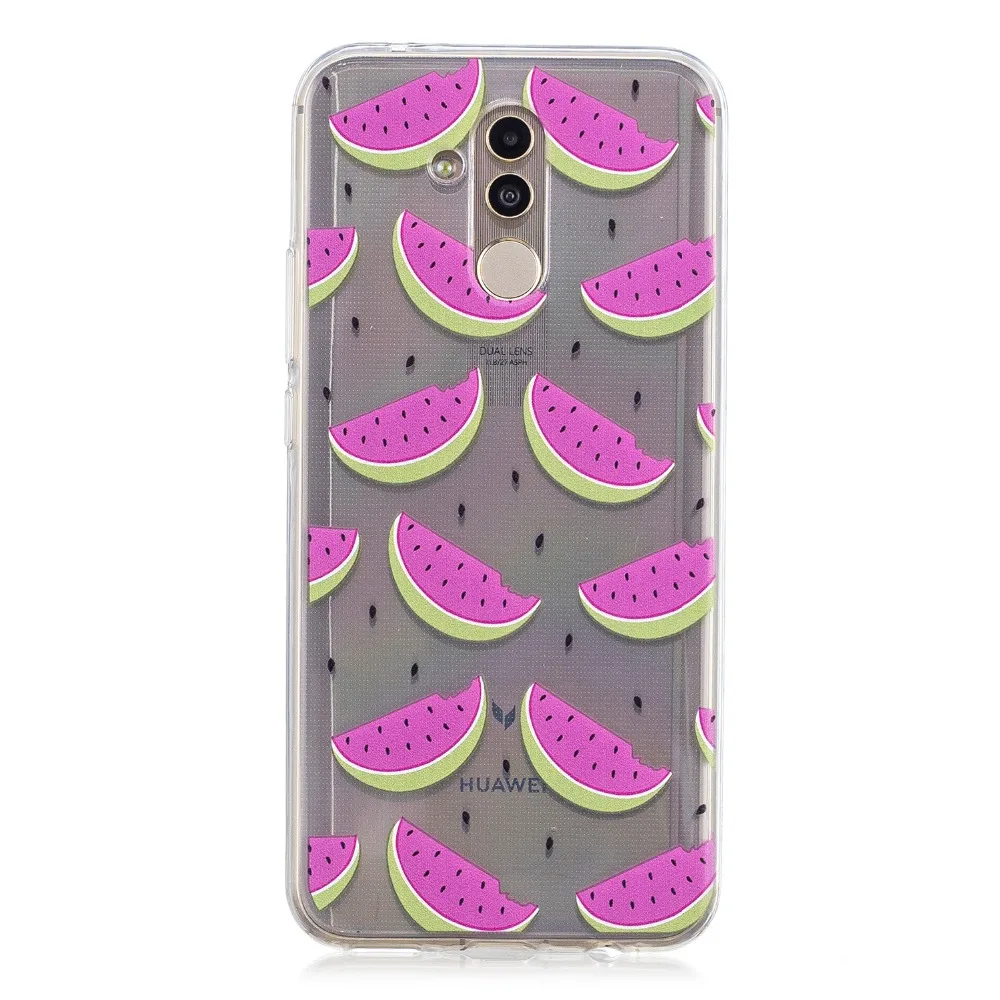 Силиконовый чехол для huawei P Smart 2019 fundas hoesje Милый Забавный Фламинго девушка кошка tpu
