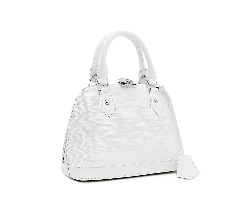 New Cowhide Female Entrapment Signature Shell cow Leather Female Packets Shoulder Hand Strap Bag