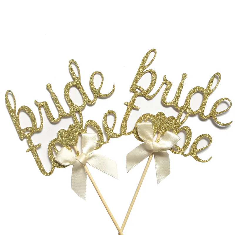 Chicinlife с надписью &quotBride To Be&quot для капкейка-девичник вечерние украшения Свадебные