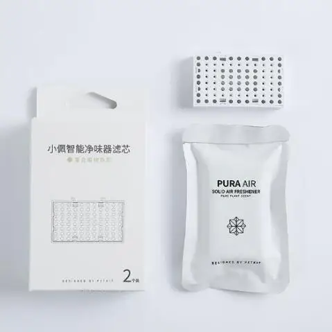 only filter XIAOMI mijia PETKIT Pura air умный дезодорант для домашних животных для удаления запаха в помещении собачий запах мочи кошачий наполнитель с умным сенсором - Цвет: only filter