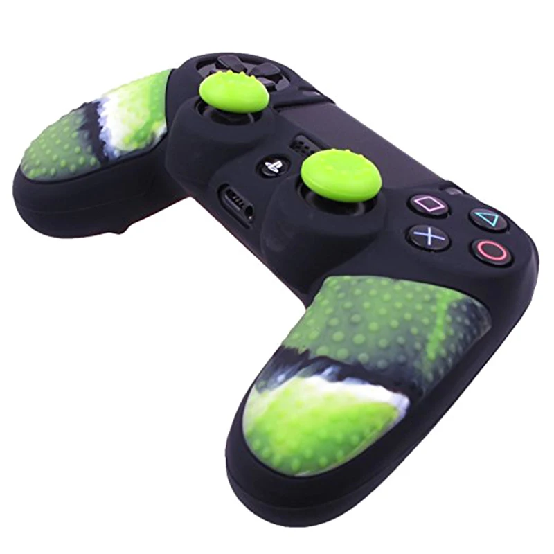 Silicone Covers Gamepad Grip Caps Protective Skin Cover Case For Sony Playstation Dualshock 4 PS4 Controller | Электроника