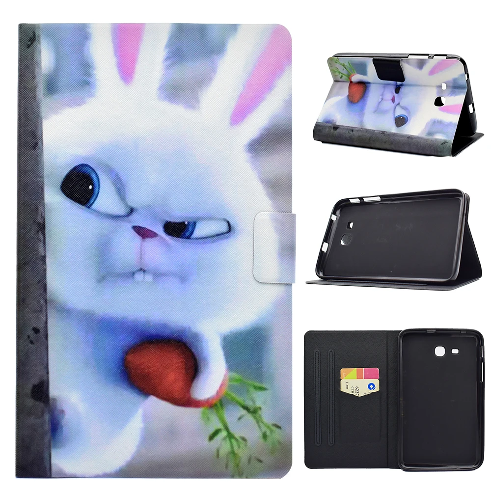 Чехол-подставка для Samsung Galaxy Tab 3 Lite " T110 T111 Tab E 7,0 дюймов T113 T116 SM-110 SM-T113 планшетный чехол для телефона кожного покрова