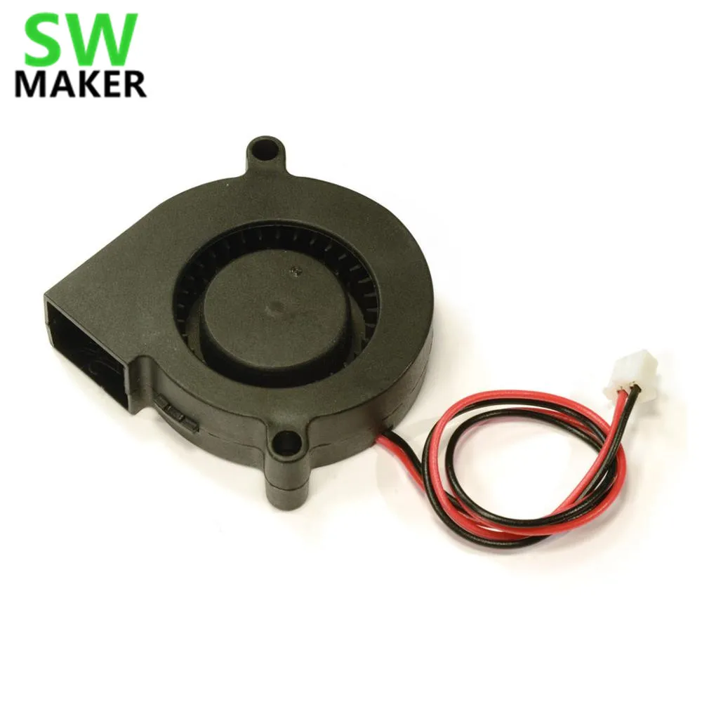 

2pcs 12V Blower Cooling Fan 5015 50x50x15mm Reprap 3D Printer Extruder for PLA