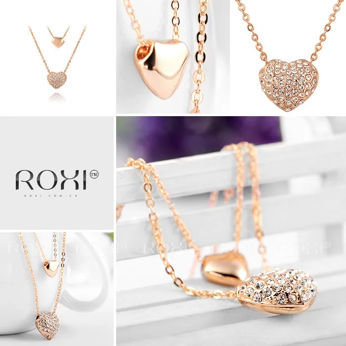 Wholesale 18K Gold Plated Austrian Crystal wedding necklace Fashion Jewelry factory prices RO120 | Украшения и аксессуары