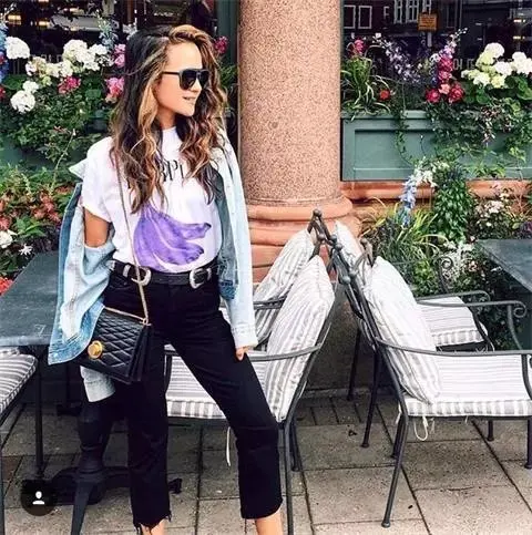 Весной 2017 новый Ручная роспись фрукты свежие время с коротким рукавом не то же