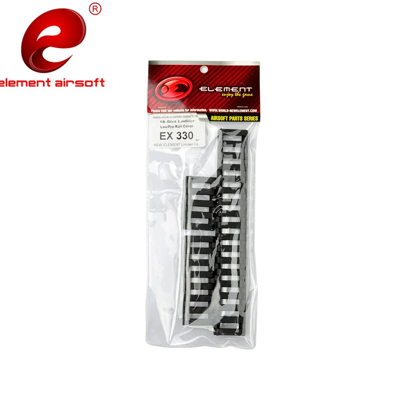 Element Softair 18-рейка с прорезями LowPro Rail Cover picatinny rail аксессуары Picatinny Riser Picatinny принадлежности для подъемника EX330