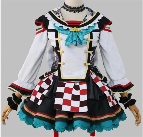 Аниме Love Live Sunshine Aqours новогодний лунный январь карнавальный костюм Kanan Matsuura платье