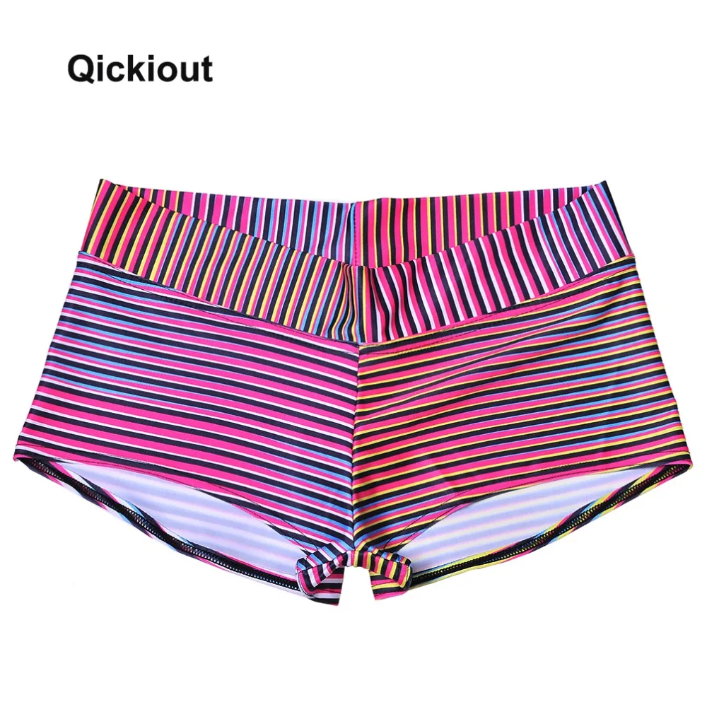 Шорты qickitout 2016 летние сексуальные короткие с высокой талией градиентными