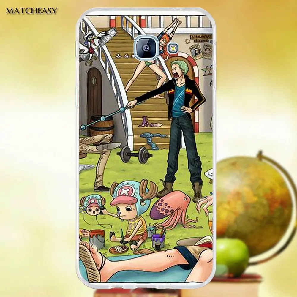Oedmeb один кусок Crew Franky Brook мужской Чоппер Мягкий мобильный телефон для Samsung Galaxy A3 A5