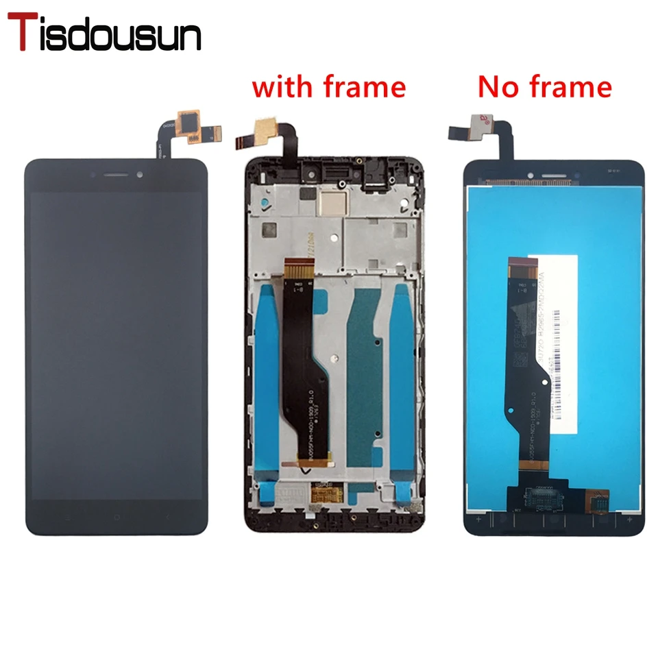 100% протестированный для Xiaomi Redmi Note 4X ЖК дисплей дигитайзер сенсорный экран Рамка