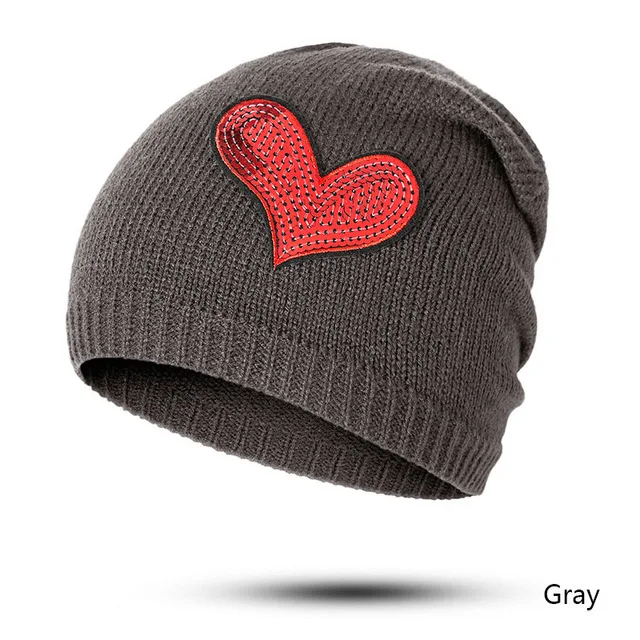 grey2 Evrfelan, женская зимняя Лыжная шапочка, Вязанная, Skullies Beanies, шапки, женская модная уличная шапка, шапка для девочек, одноцветная, Gorro - Цвет: grey2