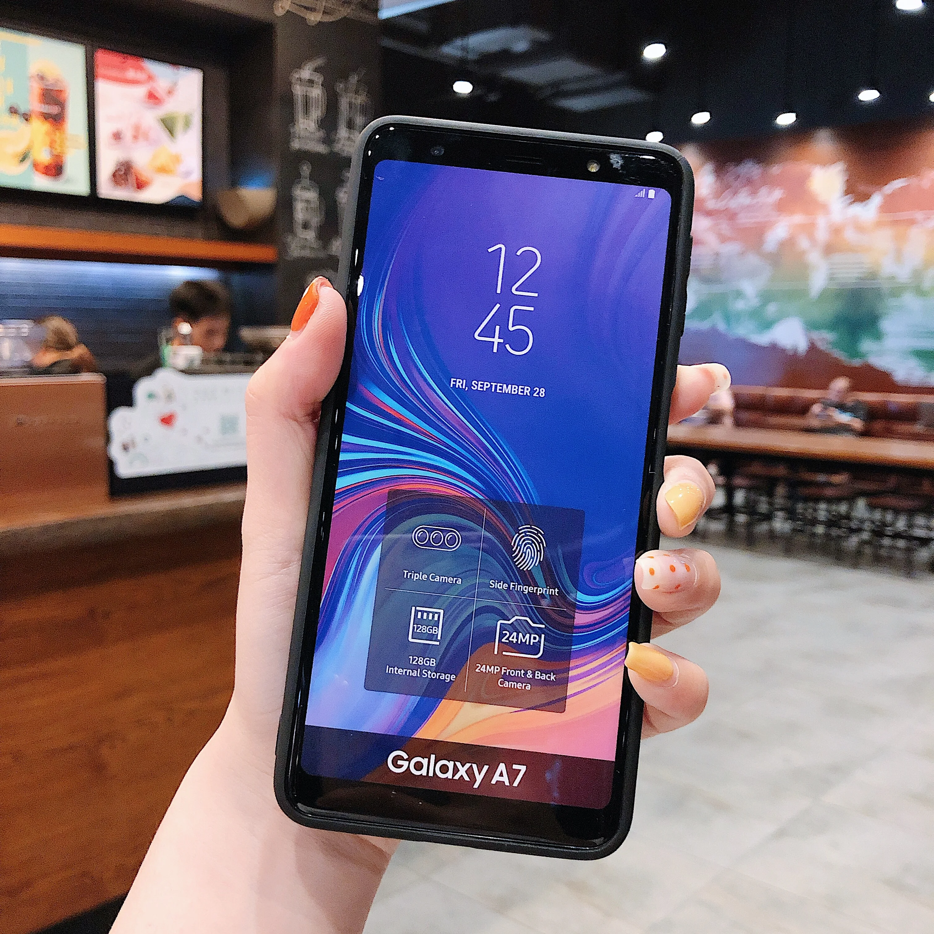 COPEONE 3D Цветной корпус для samsung Galaxy A7 A8 A6 A9 TPU рамки + Жесткая акриловая жесткая
