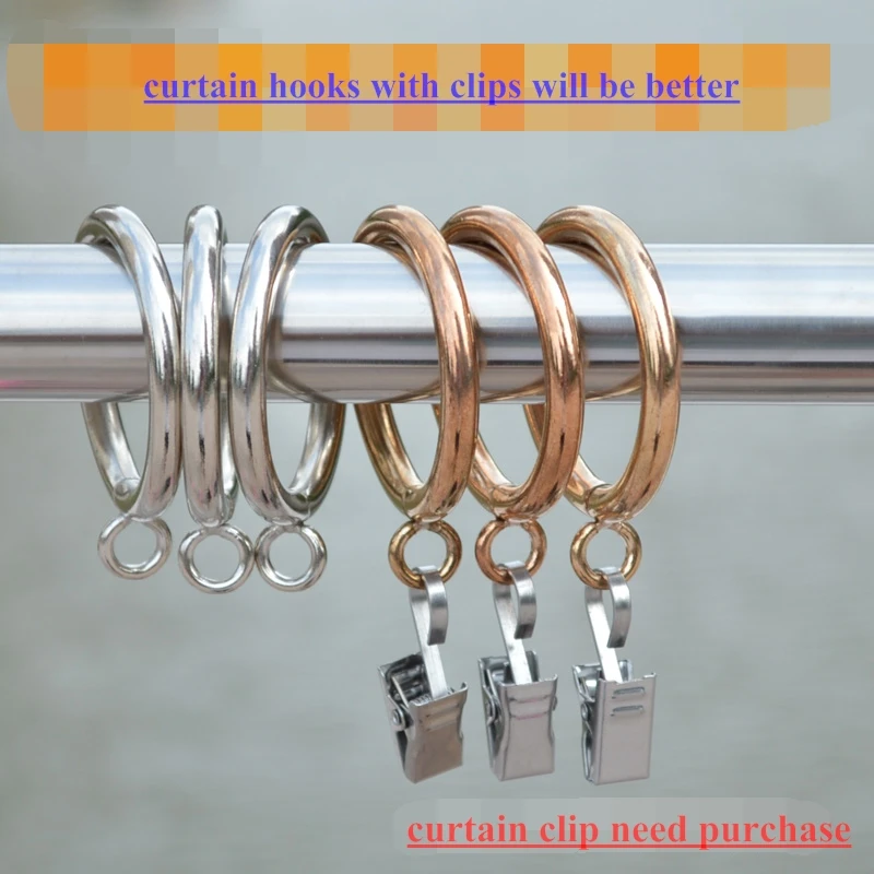 30 шт./лот подвесные кольца для душевой занавески подвесное кольцо из