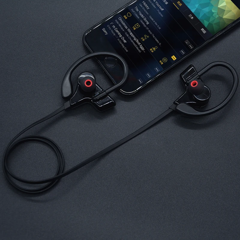 Наушники IPX6 Водонепроницаемый Bluetooth наушники спортивные Беспроводной стерео