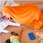 Милое домашнее платье Himouto Умару-плащ Чана Умару Чан мультипликационный персонаж дома Умару Косплей Костюм фланели плащи с капюшоном одеяло мягкая толстовка