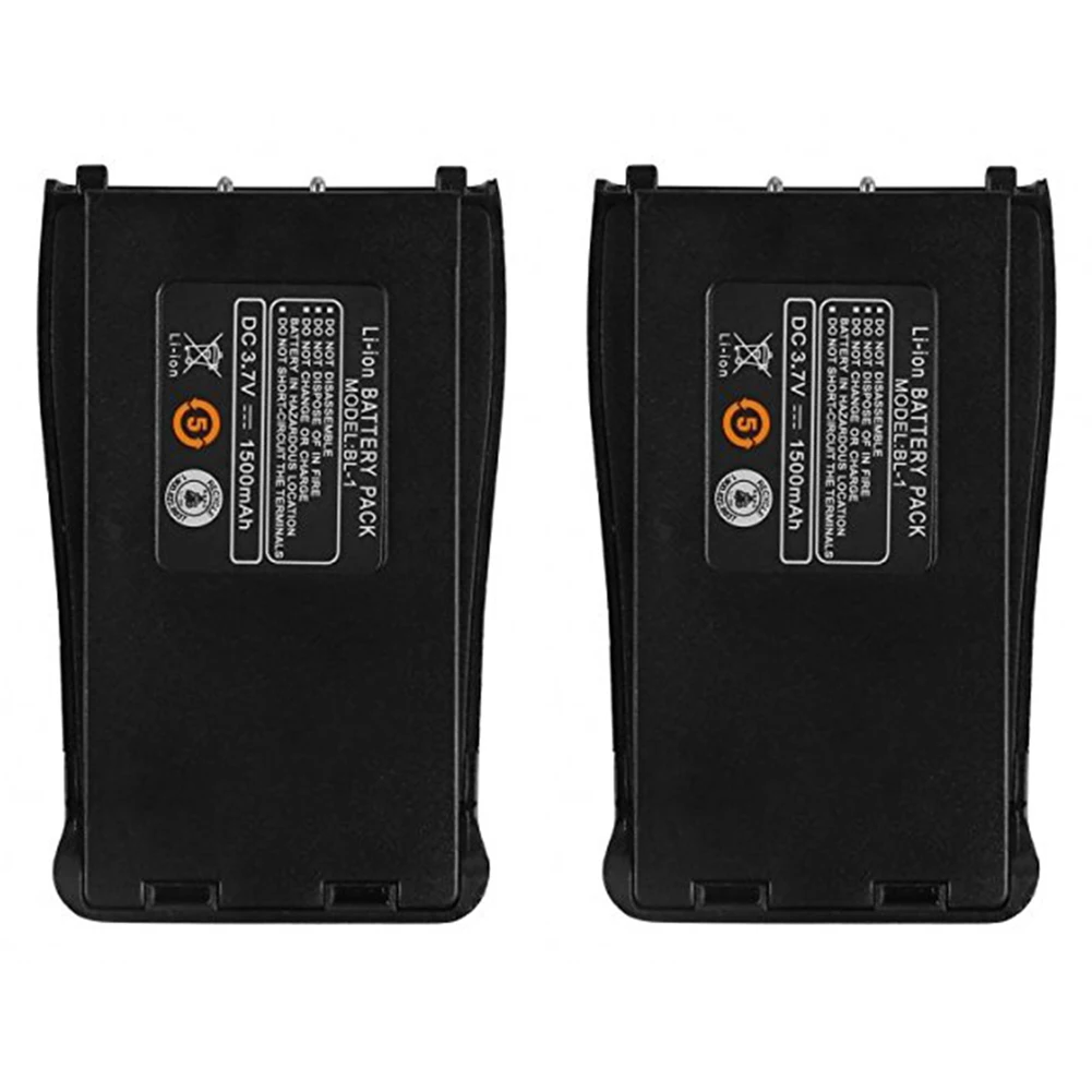 2 шт. запасная литий ионная батарея Baofeng BF 888S BF888S 3 7 S|Рации| |