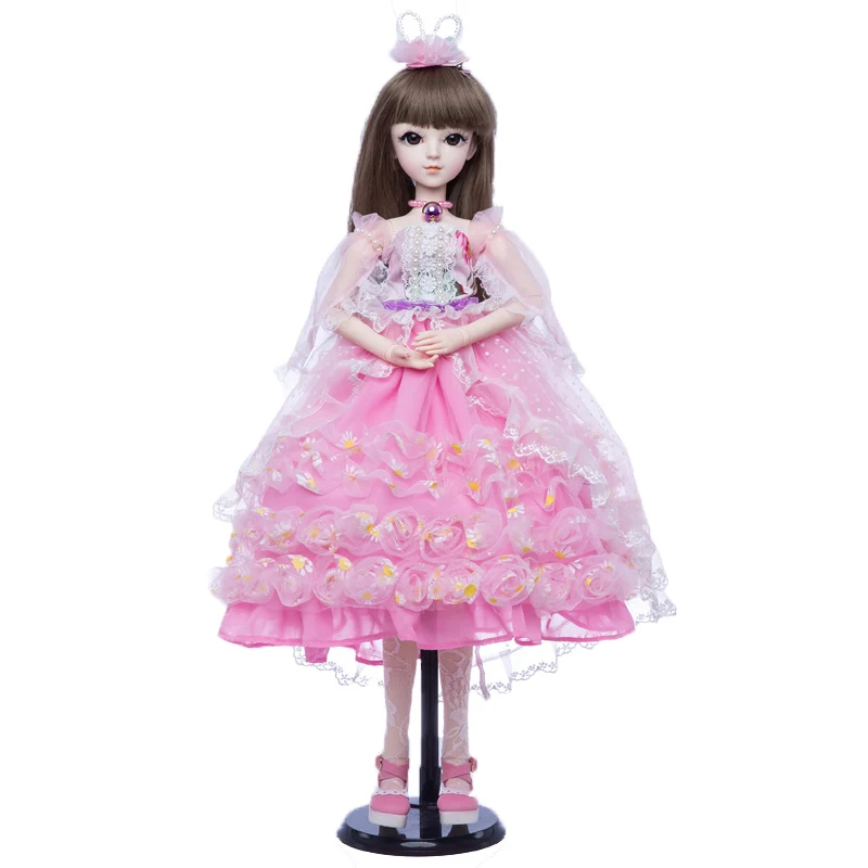 Принцесса Анна 1/3 60 см BJD SD кукла с платьем парики Shose шляпа для макияжа красивая