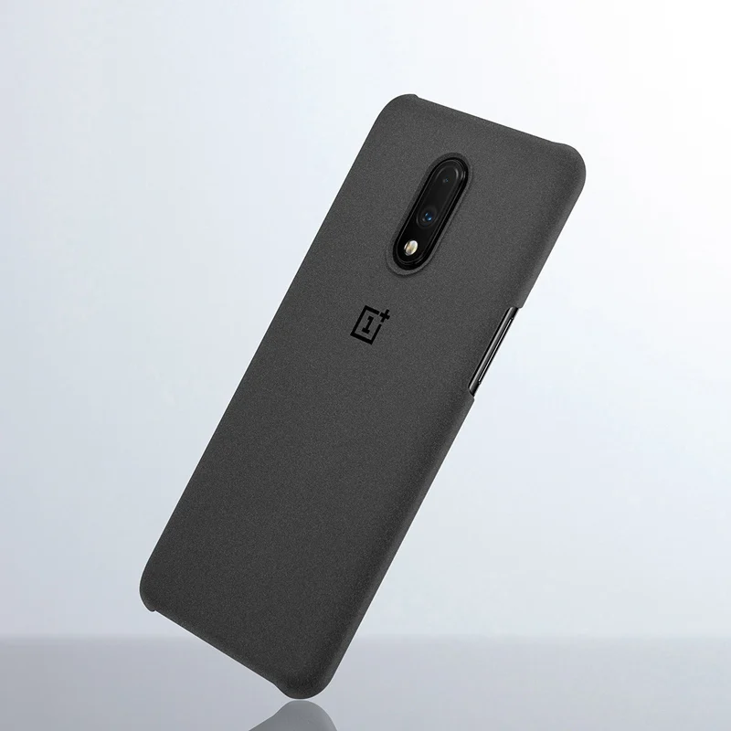 Новый 100% Оригинальный Oneplus 7/Oneplus 7 Pro настоящий защитный чехол с песчаником для