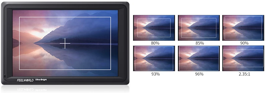 Feelworld FW279S 7 дюймов 3g SDI 4 K HDMI DSLR камера полевой монитор ультра яркий 2200nit Full HD 1920x1200 lcd ips для улицы