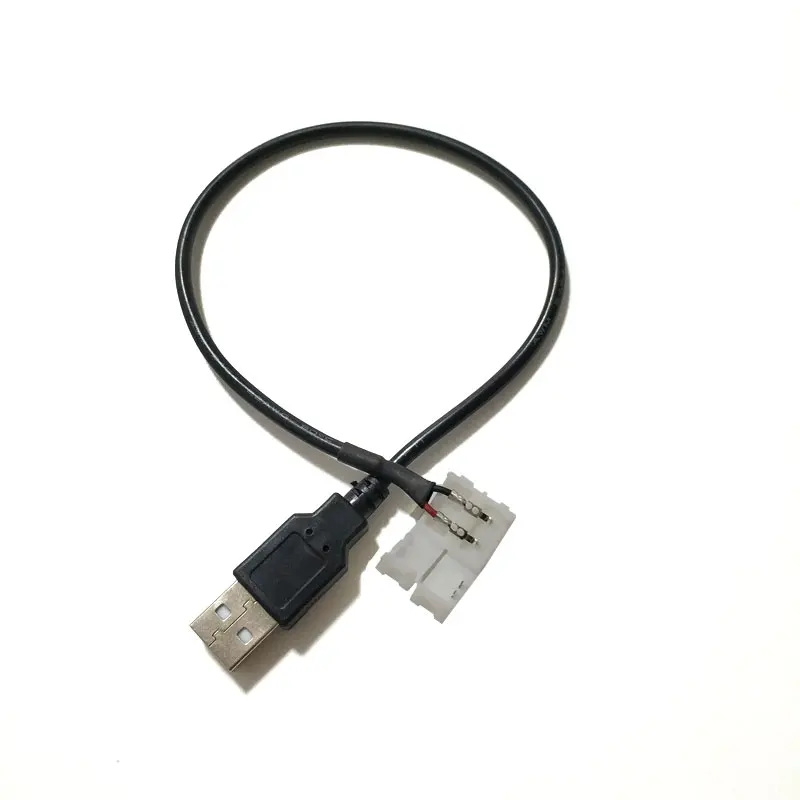 30 см 2pin 8 мм/10 мм USB кабель для светодиодной ленты Разъем бесплатно сварочный светодиодный разъем для DC5V 5050 2538 светодиодный светильник