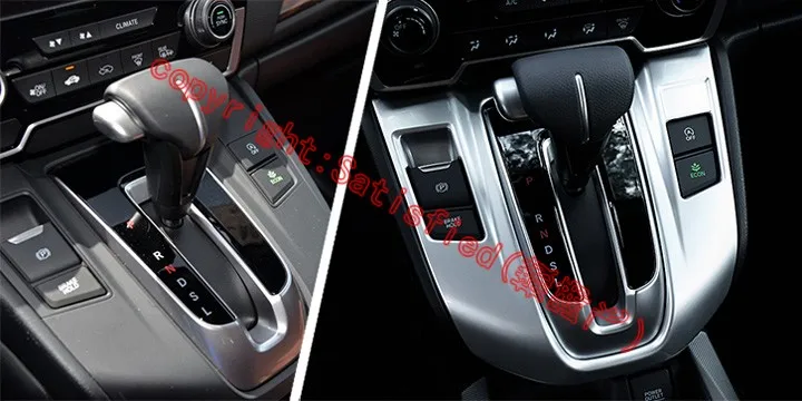 АБС-пластик жемчуг хромированный рычаг переключения передач для Honda CR-V CRV 2017 2018 |