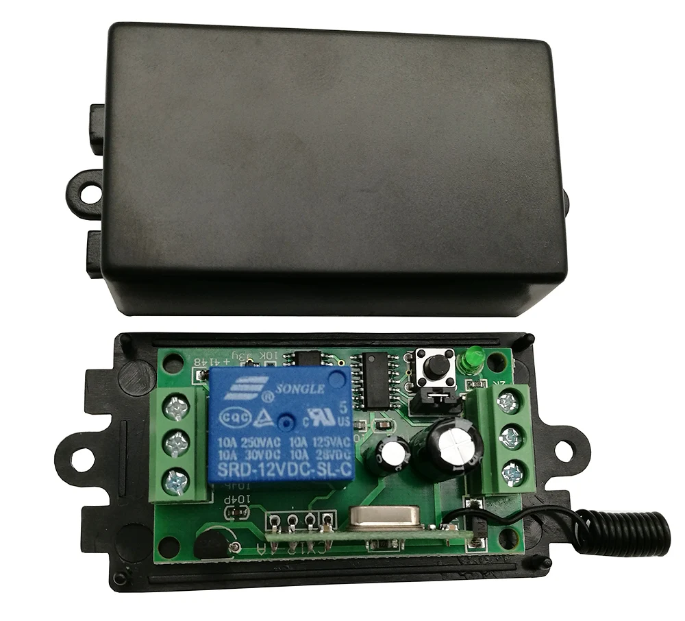 Беспроводной Радиоуправляемый переключатель передатчик и приемник для гаражных