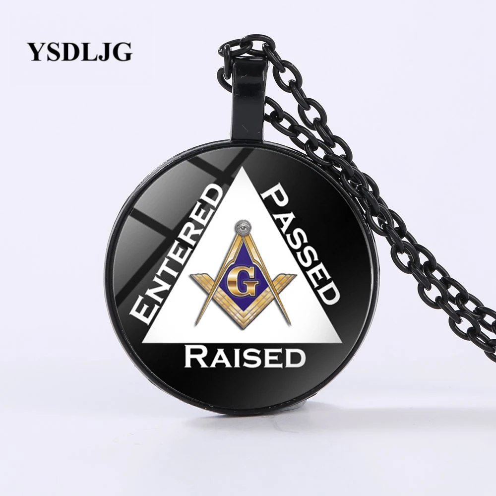 YSDLJG масонское ожерелье пройденное поднятое масонский угольник и циркуль символ