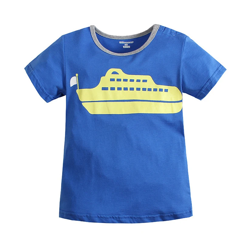 Мой пароход детей Костюмы комплект (1 Обувь для мальчиков футболка + 1 Короткие