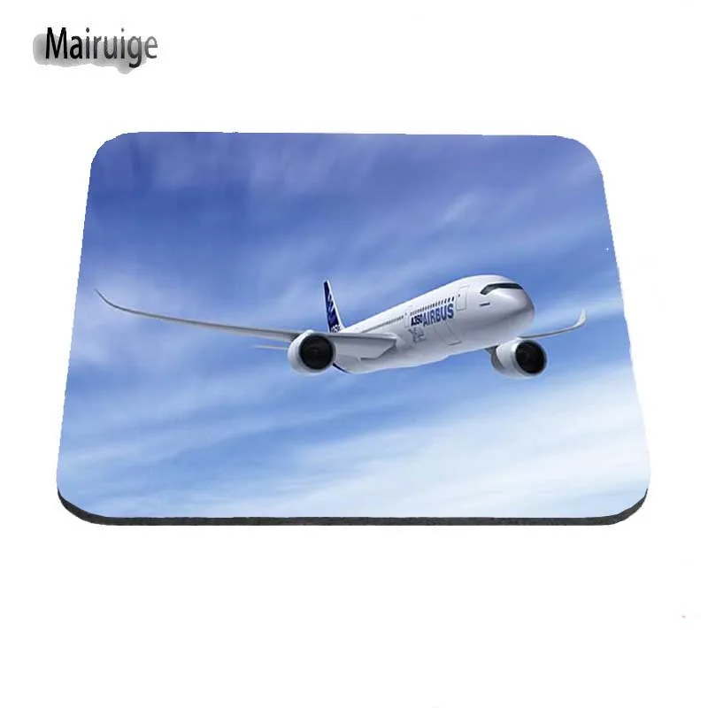 Mairuige Airbus A350 плоский коврик для мыши Коврик для мыши радиационный Нескользящий Резиновый коврик контроль скорости оптический ноутбук большой коврик для мыши - Цвет: 180mmX220mmX2mm