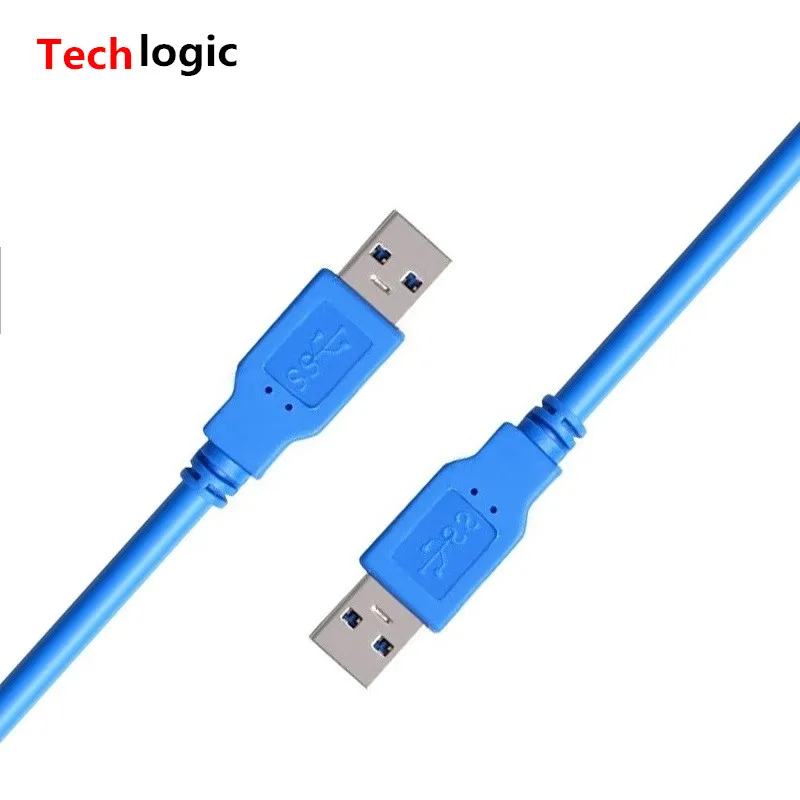 USB 3 0 кабель для передачи данных с разъемом Папа-папа высокоскоростной удлинитель