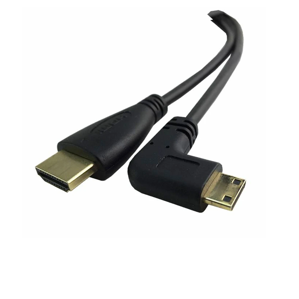 0 5 метров локоть mini HDMI совместимый к видео линии кабель|mini hdmi|mini hdmi to hdmimini |