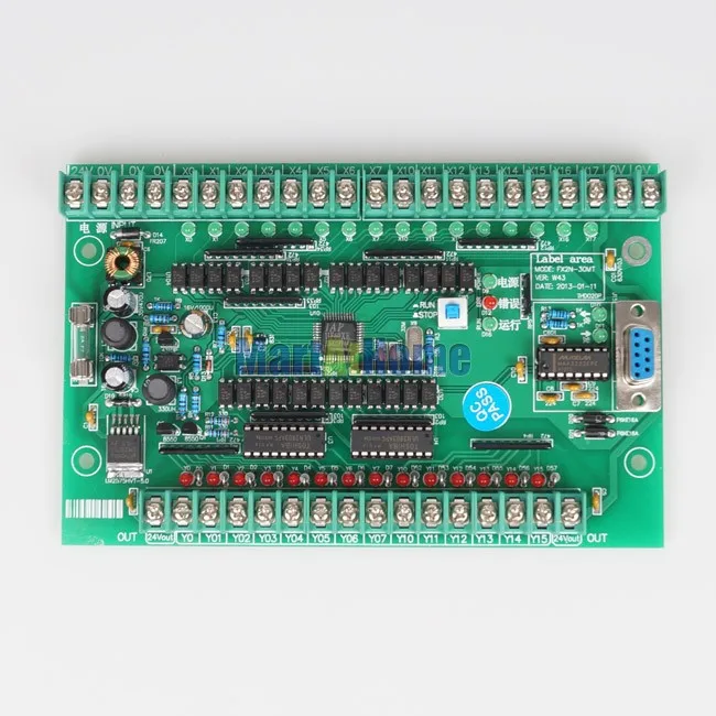 Новый FX2N 30MT ПЛК плата микро управления Лер PLC промышленные панели 24VDC с