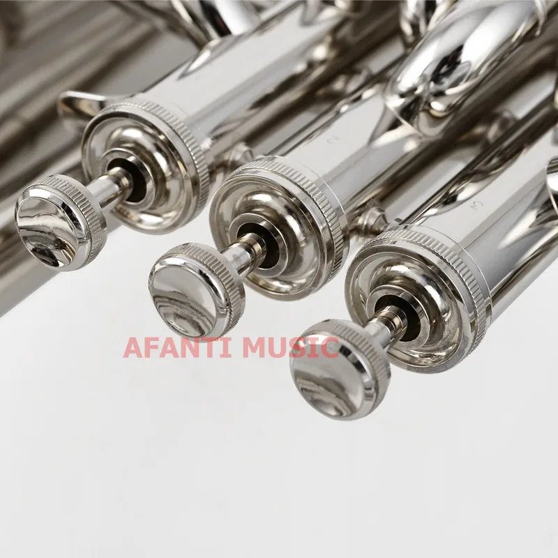 Музыкальный Bb тон Afanti/желтая латунь/посеребренный Euphonium (BAR 114)|euphonium bb| |