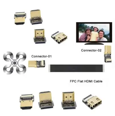 Адаптер HDMI FPV Type A (мама)-Micro D (папа) | Компьютеры и офис