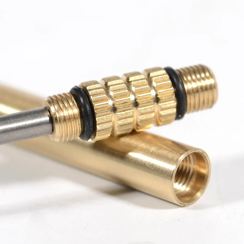 

Titanium Alloy Outdoor EDC Toothpick Bottle Fruit Fork Camping Tool Toothpick-holder Titanium Toothpick New 2019