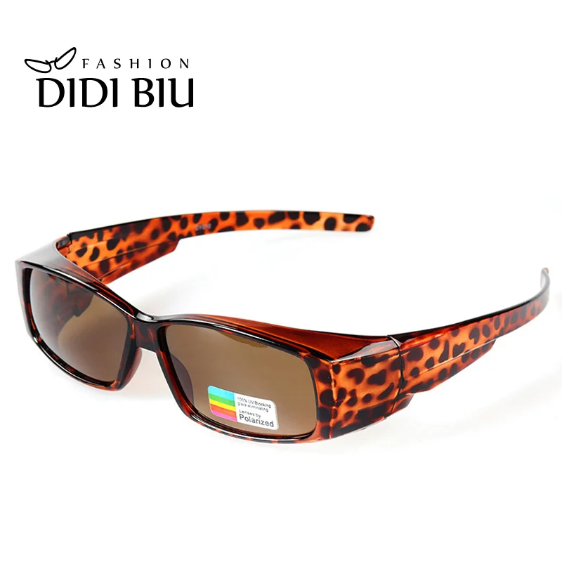 Солнцезащитные очки DIDI поляризационные для близорукости женские ретро