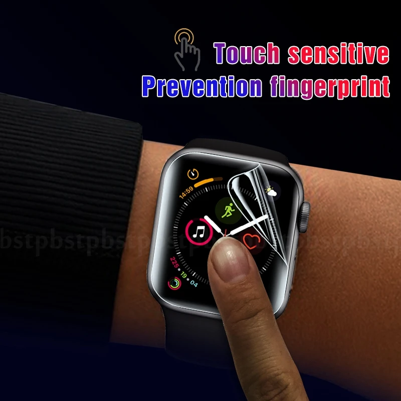 Гидрогелевая пленка 9D с полным покрытием для защиты экрана iwatch 4 3 2 1 Защитное