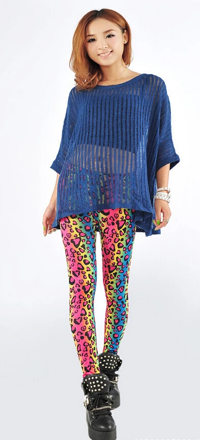 2019 новый дизайн леопардовые разноцветные леггинсы с принтом Зебры Женские