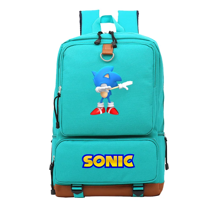 18 Прохладный Sonic зубная щётка рюкзак для учеников, мальчиков и девочек сумки модные Повседневное высокое качество туристический рюкзак человек Для женщин повседневная школьная сумка - Цвет: 18
