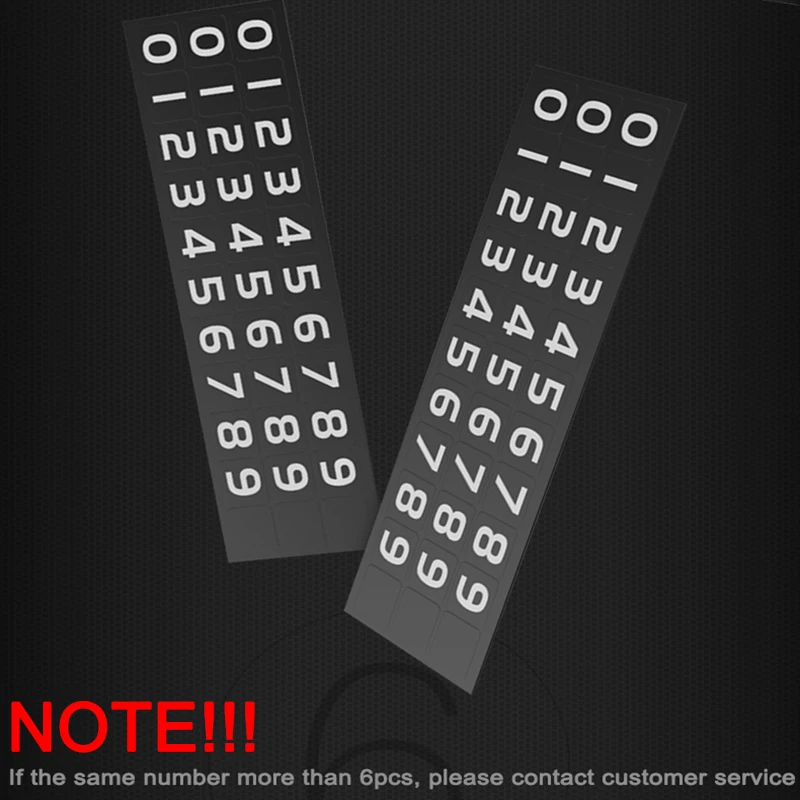 

Luminous Car Temporary Parking Phone Number Plate Card Rotatable Hidden For Dodge Attitude Challenger Charger Durango Grand