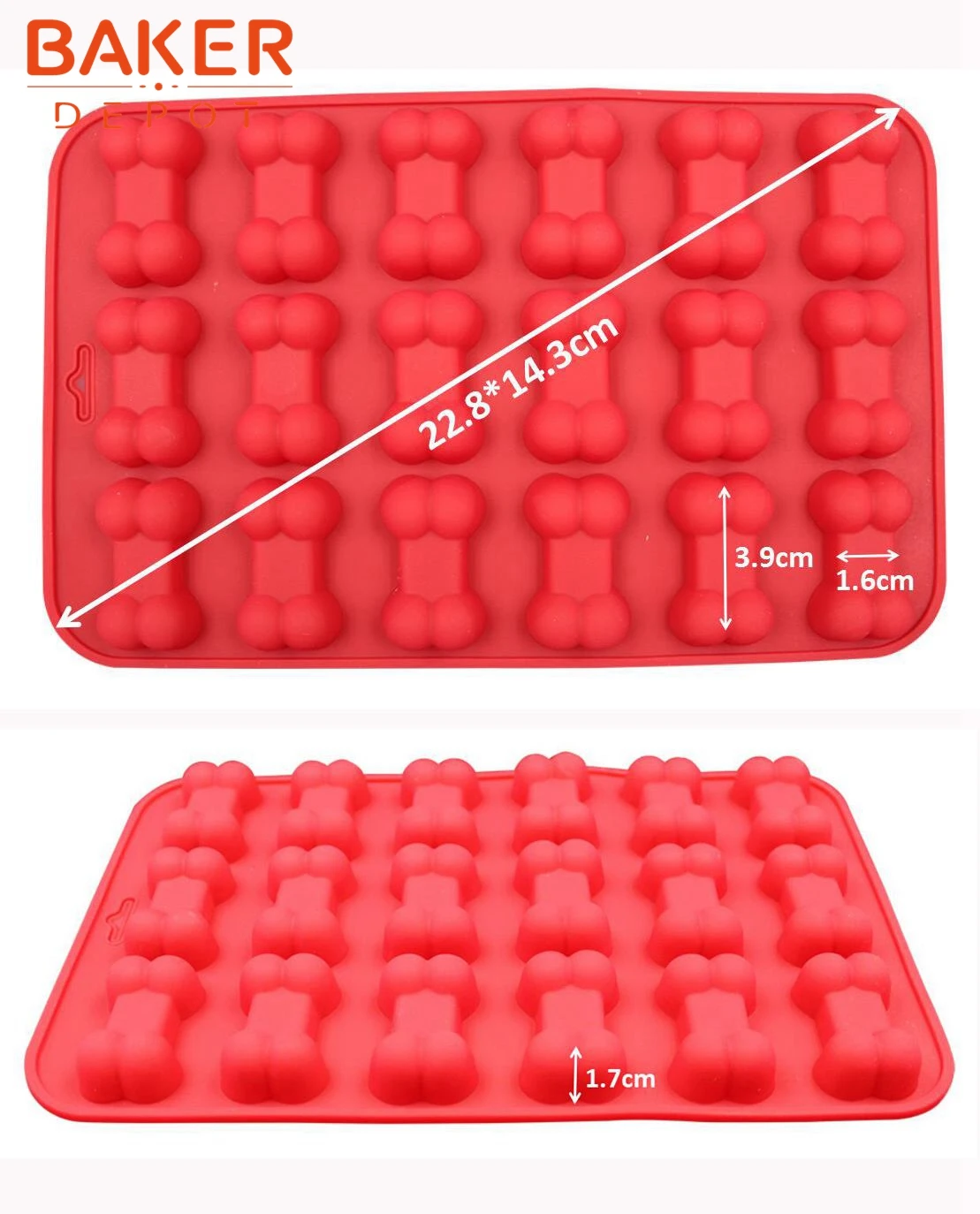 Силиконовая форма для выпечки костей собаки | Дом и сад