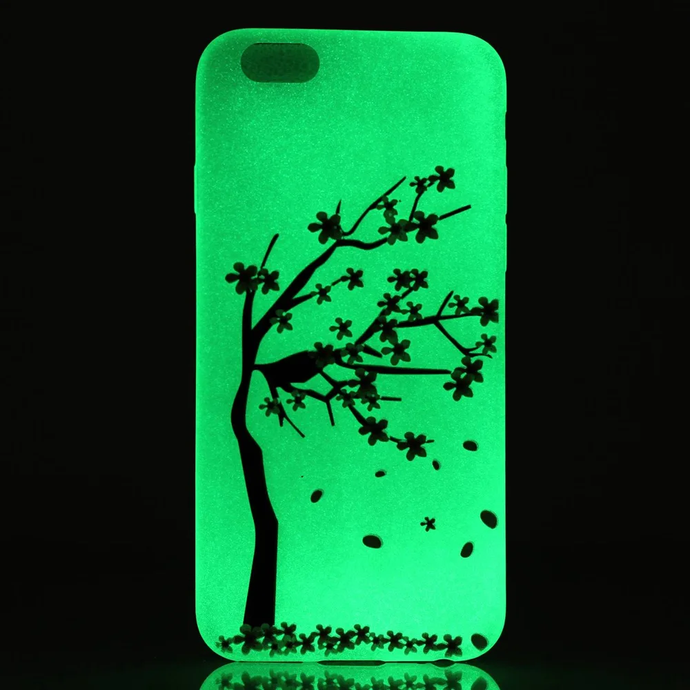 Fundas For Huawei P8 Lite Mini Fluorescence Transparent Soft TPU Back Cover Phone Protective Shell Luminous Night Case |
