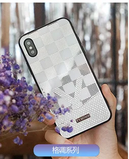 Для iphone XS MAX чехол большой V с L сумка новый все включено геометрическое покрытие
