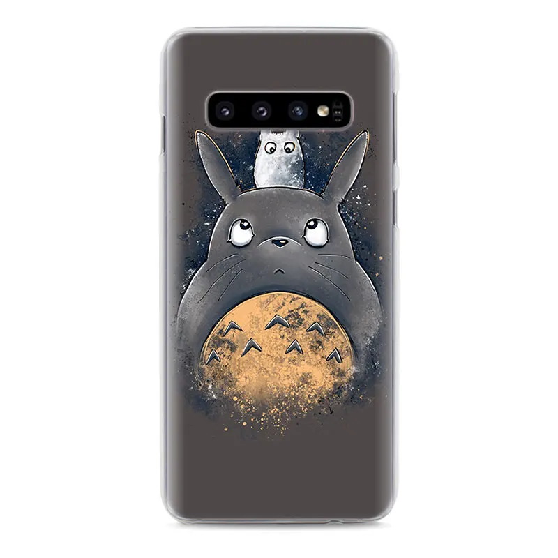 Чехлы для телефона Studio Ghibli Howl's Moving замок для samsung Galaxy S8 S9 S10 Plus S10e M10 M20 M30 A10 A30 A50 Жесткий Чехол для задней панели ПК