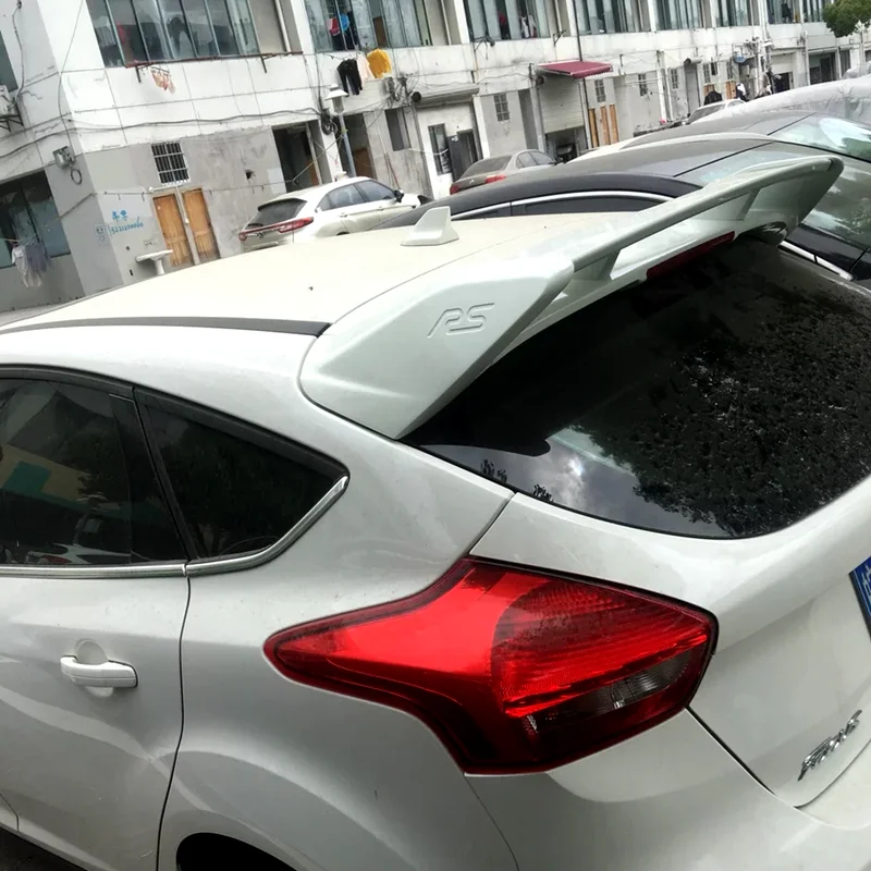 Для Ford Focus ST спойлер 2012-2015 высокое качество абс материал заднее крыло автомобиля