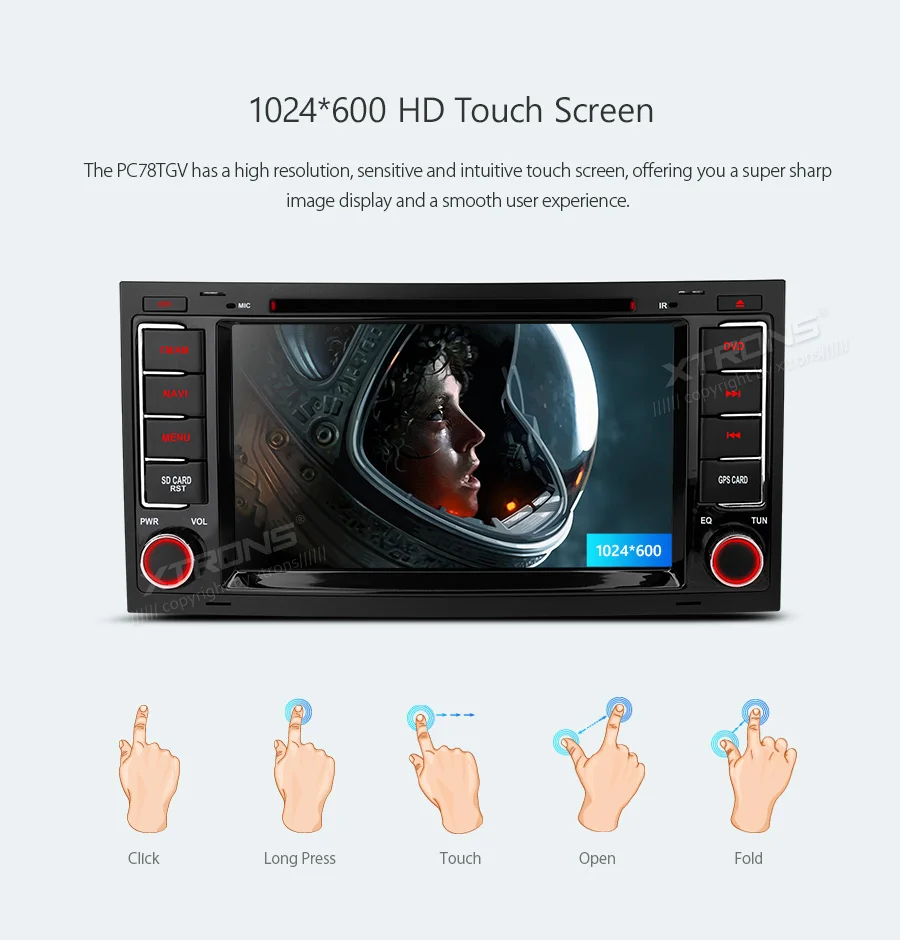 XTRONS " Android 8,1 dvd-плеер для автомобиля gps радио RCA стереосистемы для Фольксваген TOUAREG 2004 2005 2006 2007 2008 2009 2010 2011