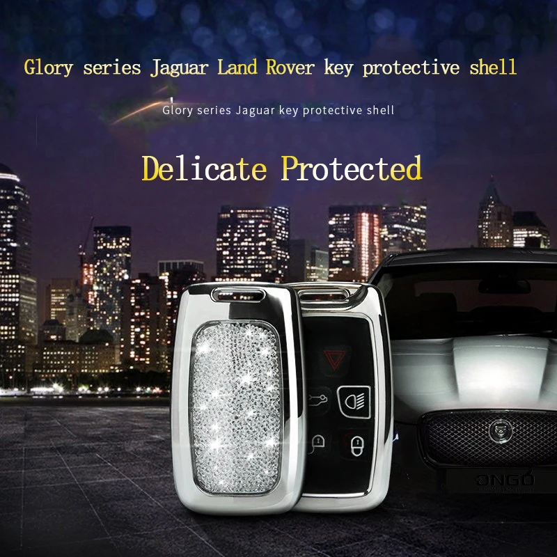 ABS автомобильный чехол для ключей stikcer Land Rover Range Evoque Аксессуары Freelander Discovery сплав