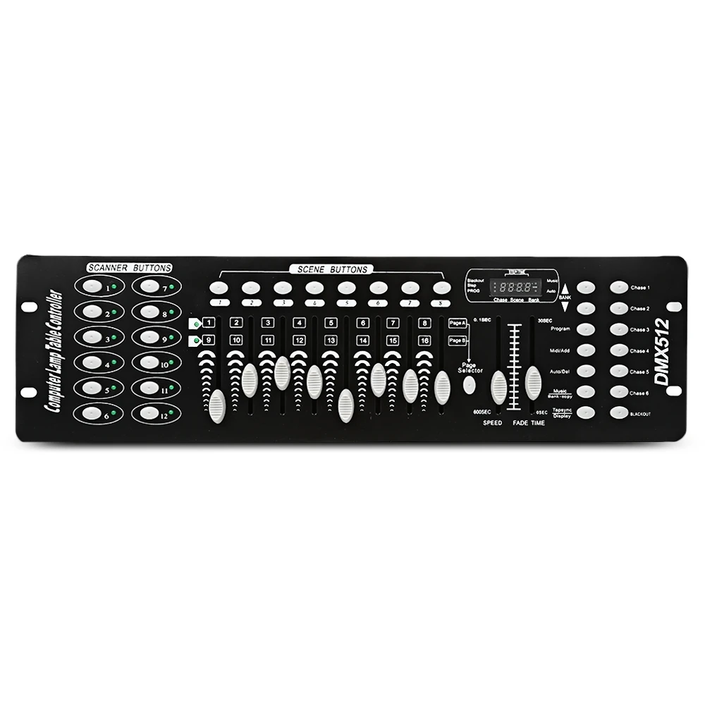 Фото Универсальный Стандартный 192 Каналы DMX512 консоли контроллера для сценового Универсальный Стандартный 192 Каналы DMX512 консоли контроллера для сценового