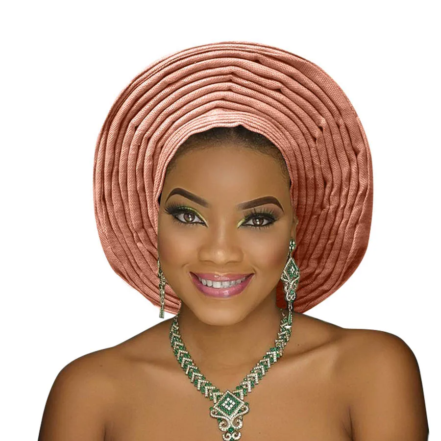 Головная повязка aso oke в африканском стиле на голову ebi auto gele для свадебной